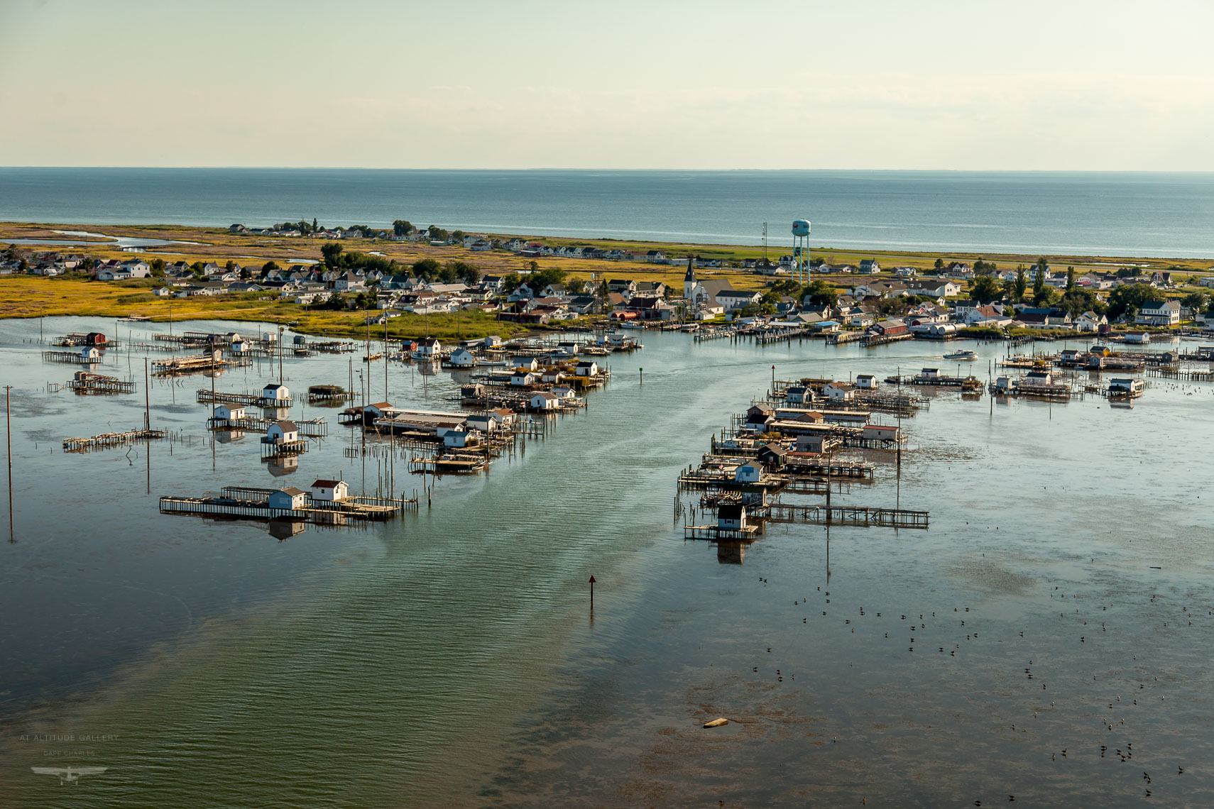 At Altitude Gallery Aerial Landscape Photography TangierIsland,VA