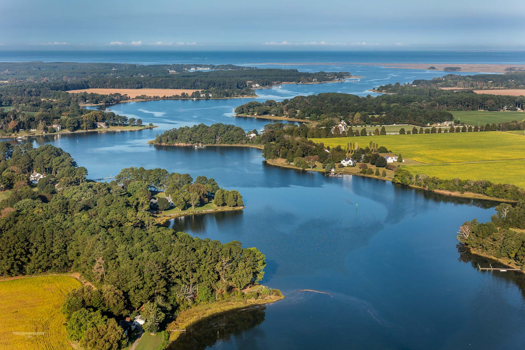 At Altitude Gallery Aerial Landscape Photography OnancockCreek 14